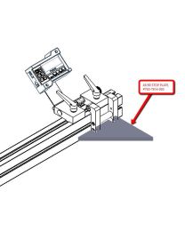 45 degree plate for ProStop-LB