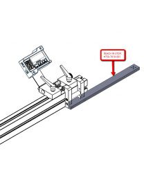 12 inch Reach in stop plate