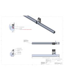 Digital Readout kit for Felder K700 Cross-cut stop