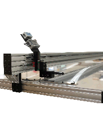 Above image: Default configuration for a unit to measure wood or plastic parts.