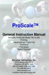 Proscale General Instruction Manual